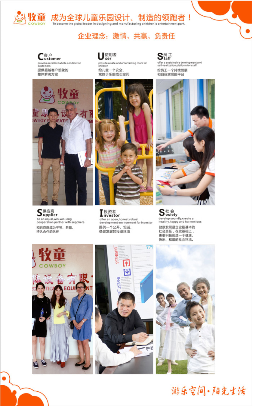 爱飞儿童游乐设备企业文化
