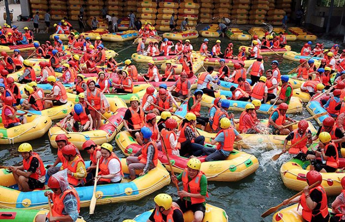 河道漂流设备设计|环流河