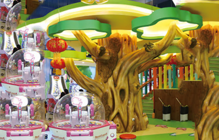 森林主题淘气堡|自然森林